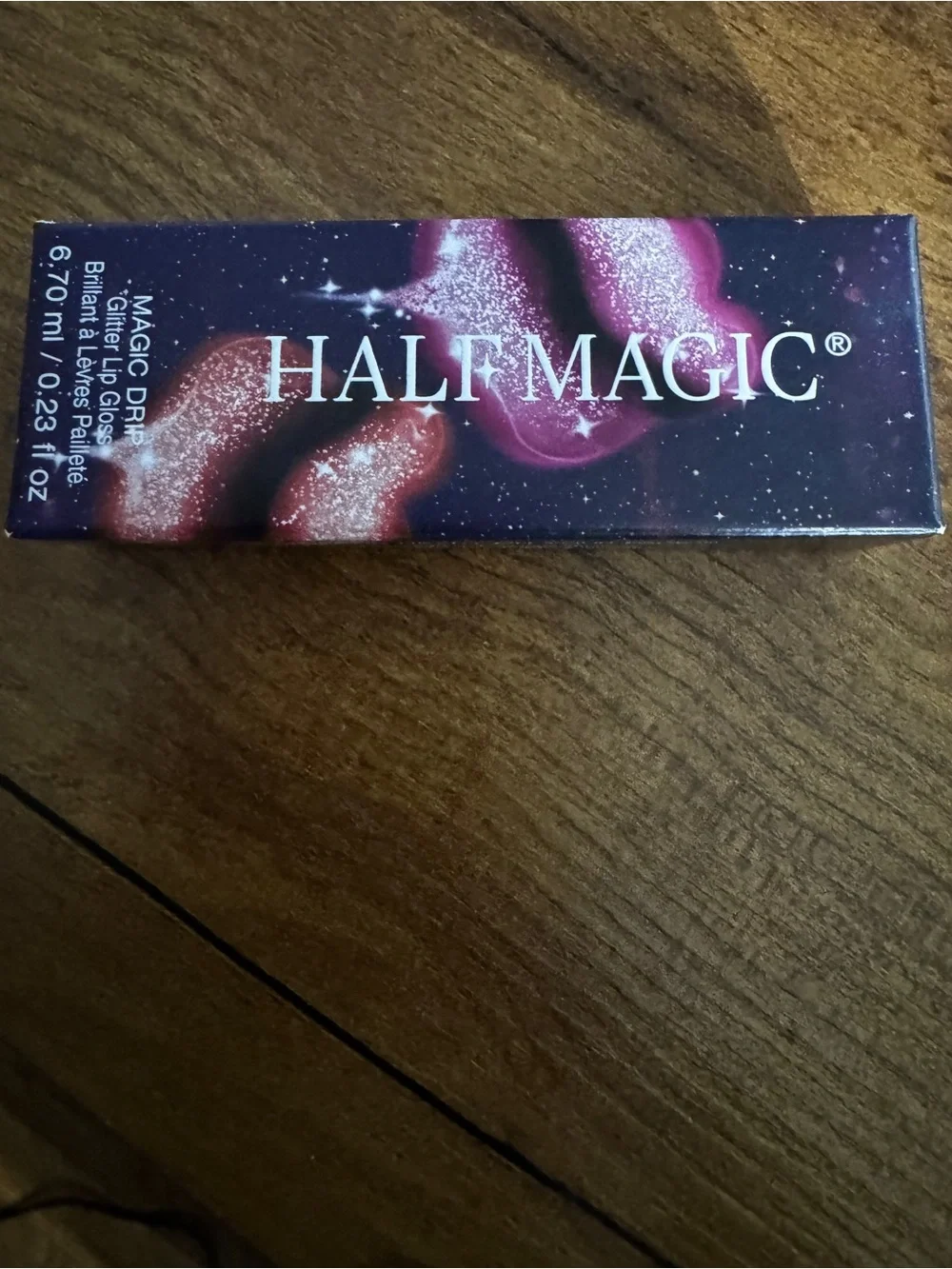 Half Magic Glitter Lip Gloss, Y2K Cherub - BNIB